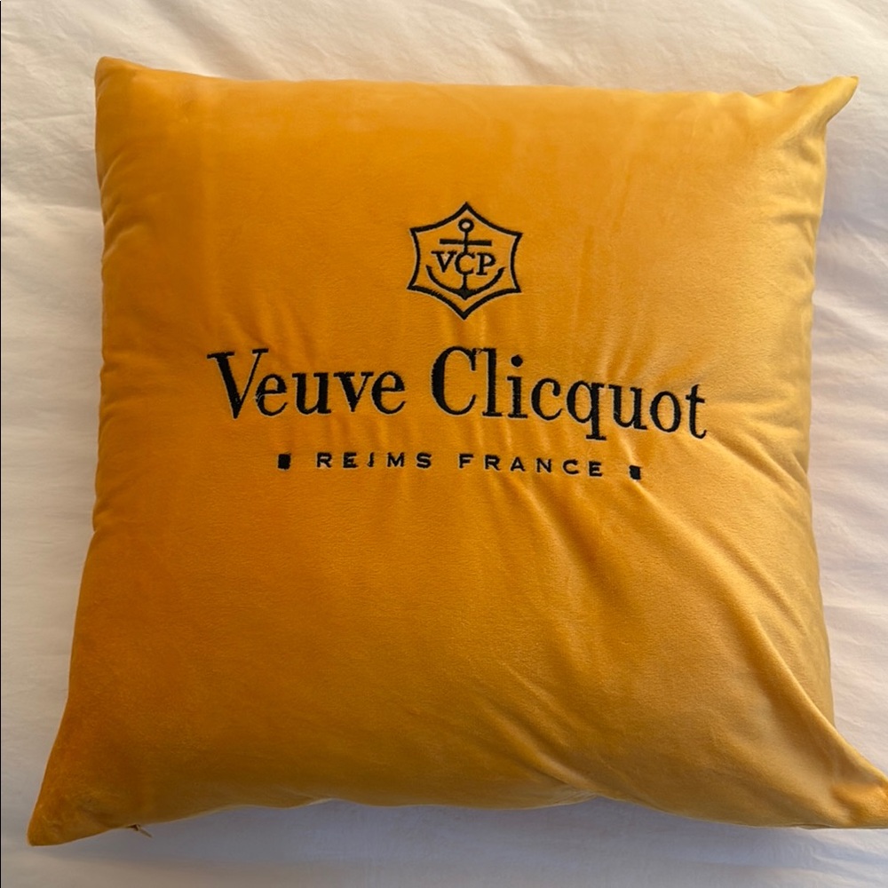 Veuve Clicquot Pillow